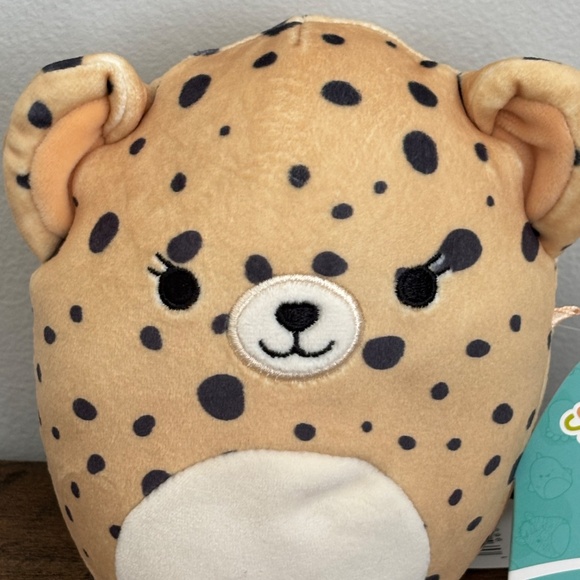 NWT Squishmallows 2017 LEXIE the Leopard S5 #83 NEW 5" Plush Stuffed Animal Zoo - Picture 2 of 12